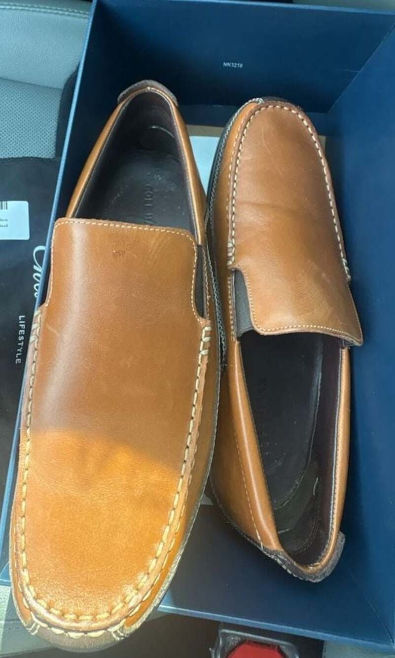Cole Haan Tucker Venetian Tan Loafer Men's Size 10D